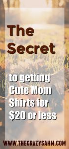 We all want to look cute this Fall, but who wants to break the bank on expensive shirts? Check out these must have mom shirts that will fit your budget!