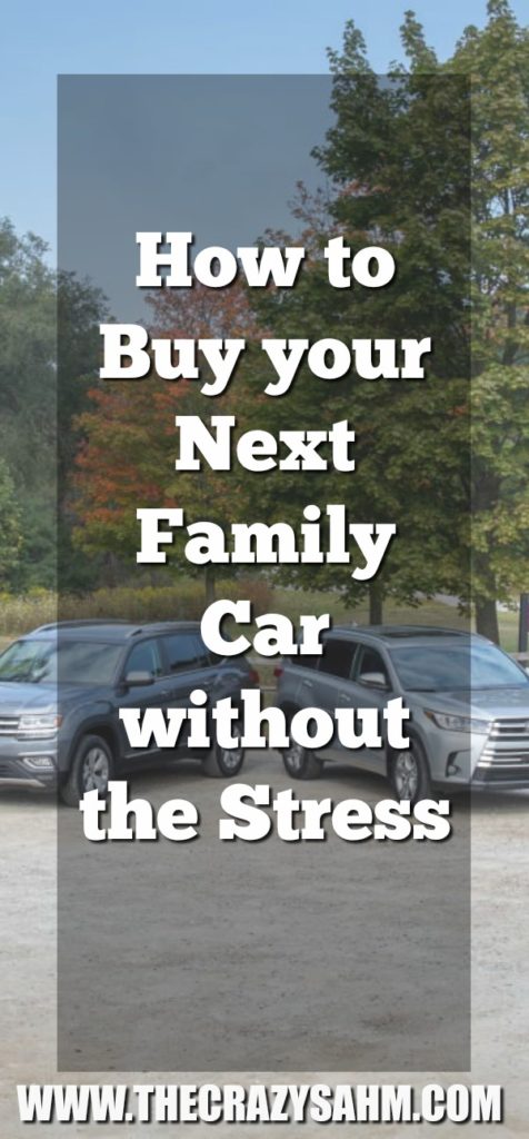 Looking into buying a new car for the family but do not know where to start? Find out how to shop with less stress here! #carshopping #familycar #newcar #usedcar #car #sponsored 