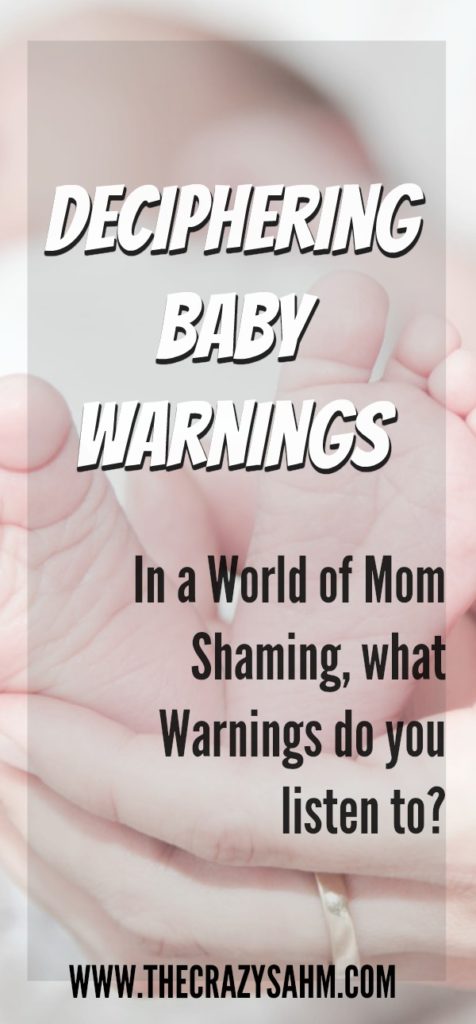 With the latest stupid baby warning out for mom's and their babies, what are you supposed to believe? How are you supposed to handle them? Click here to find out. #baby #momthings #momshaming #stoptheshame 