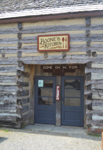 Boone’s Kitchen entrance doors