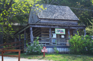 Zipline Adventure building