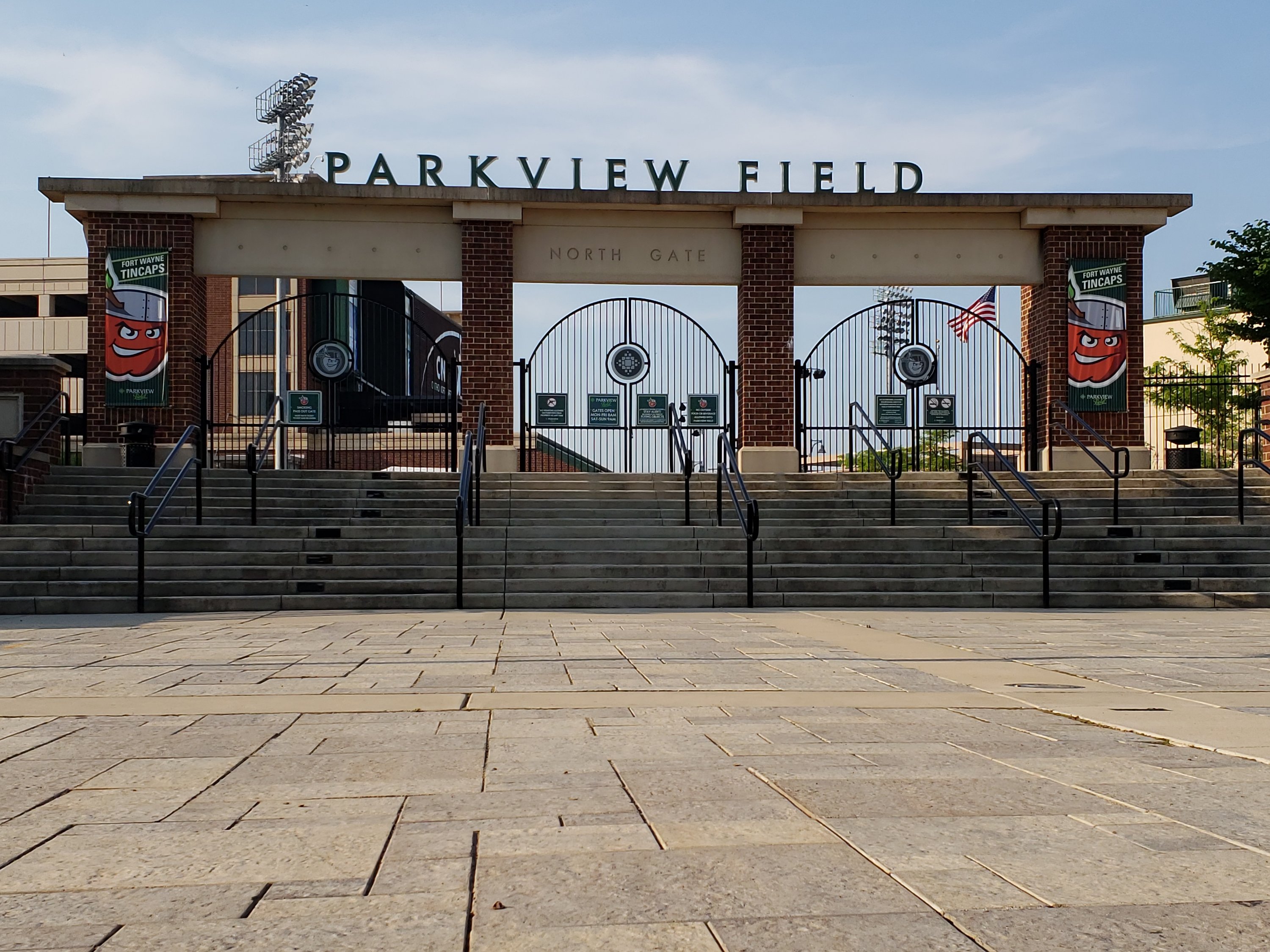 entranced to Parkview Field