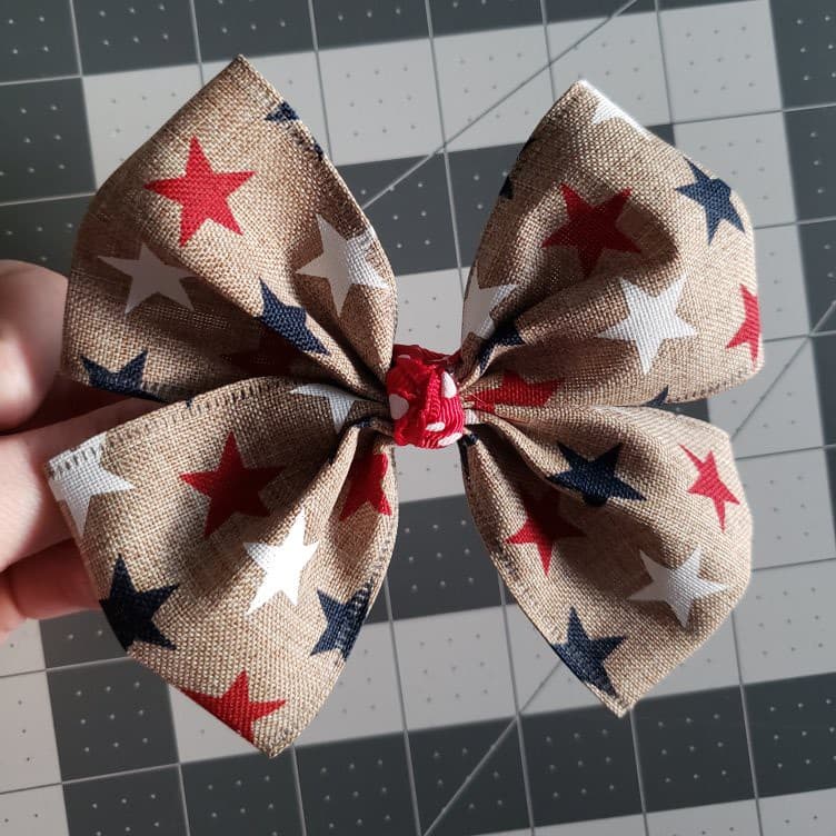 handcrafted hair bow