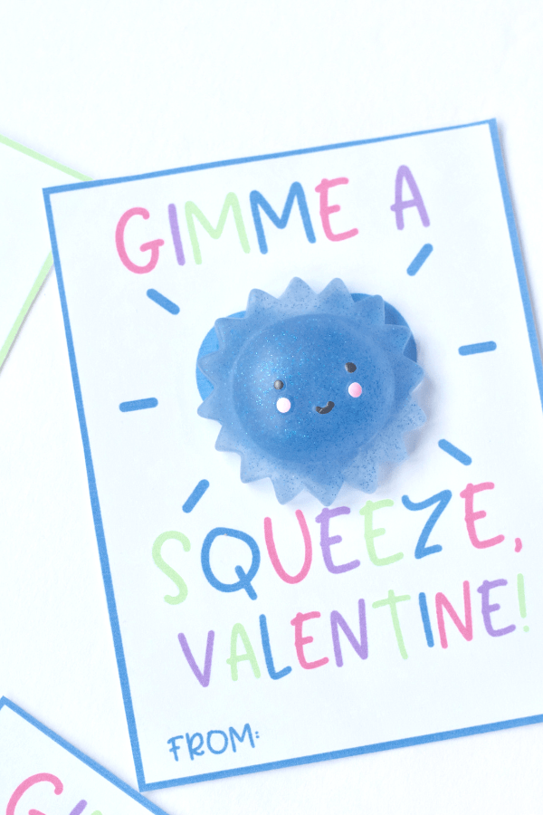 "Give me a Squeeze Valentine" Card sample