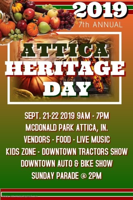 Attica Heritage Day post