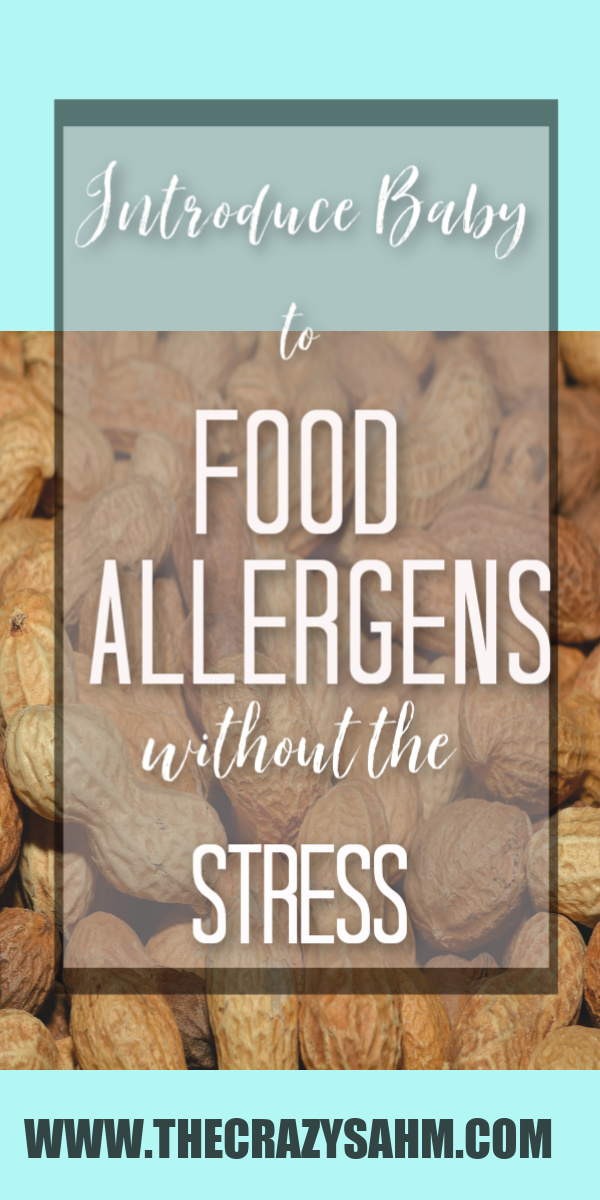 Introducing Allergens into your babies diet is hard, but it doesn't have to be! Find out how to easily and safely introduce infant allergens to your baby. #momlife #babyfeeding #babyledweening #ad