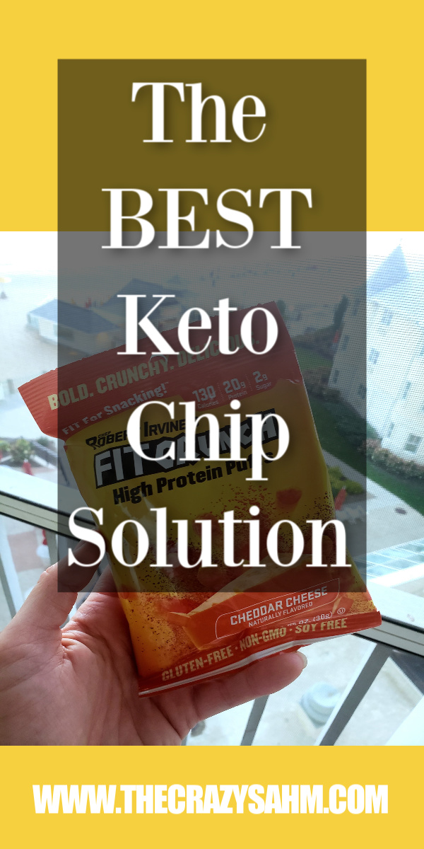 Looking for the best keto chip on the market to satisfy your crunch craving? Check this out! Keto Diet. #sponsored #momsmeet #fitcrunch #proteinpuffs #fitforyou #fitforsnacking #crunchtime